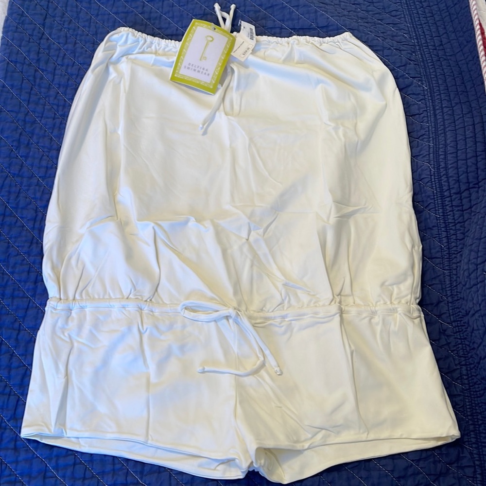 Delfina Swimwear - Carmen Short Shorts Romper